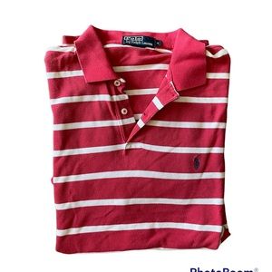 Men’s Polo by Ralph Lauren short sleeve cotton polo, size medium